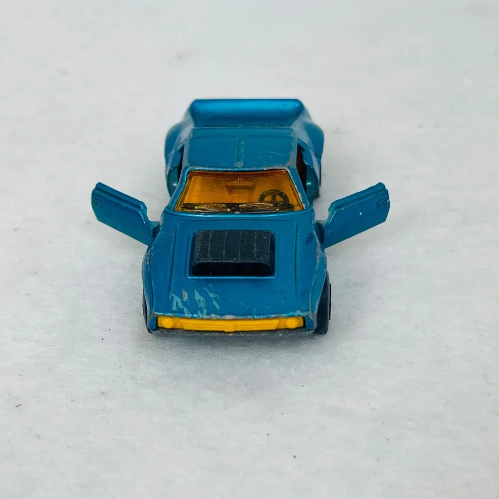 Vintage Matchbox Superfast No 9 AMX Javelin Blue 1972 Lesney Made in England